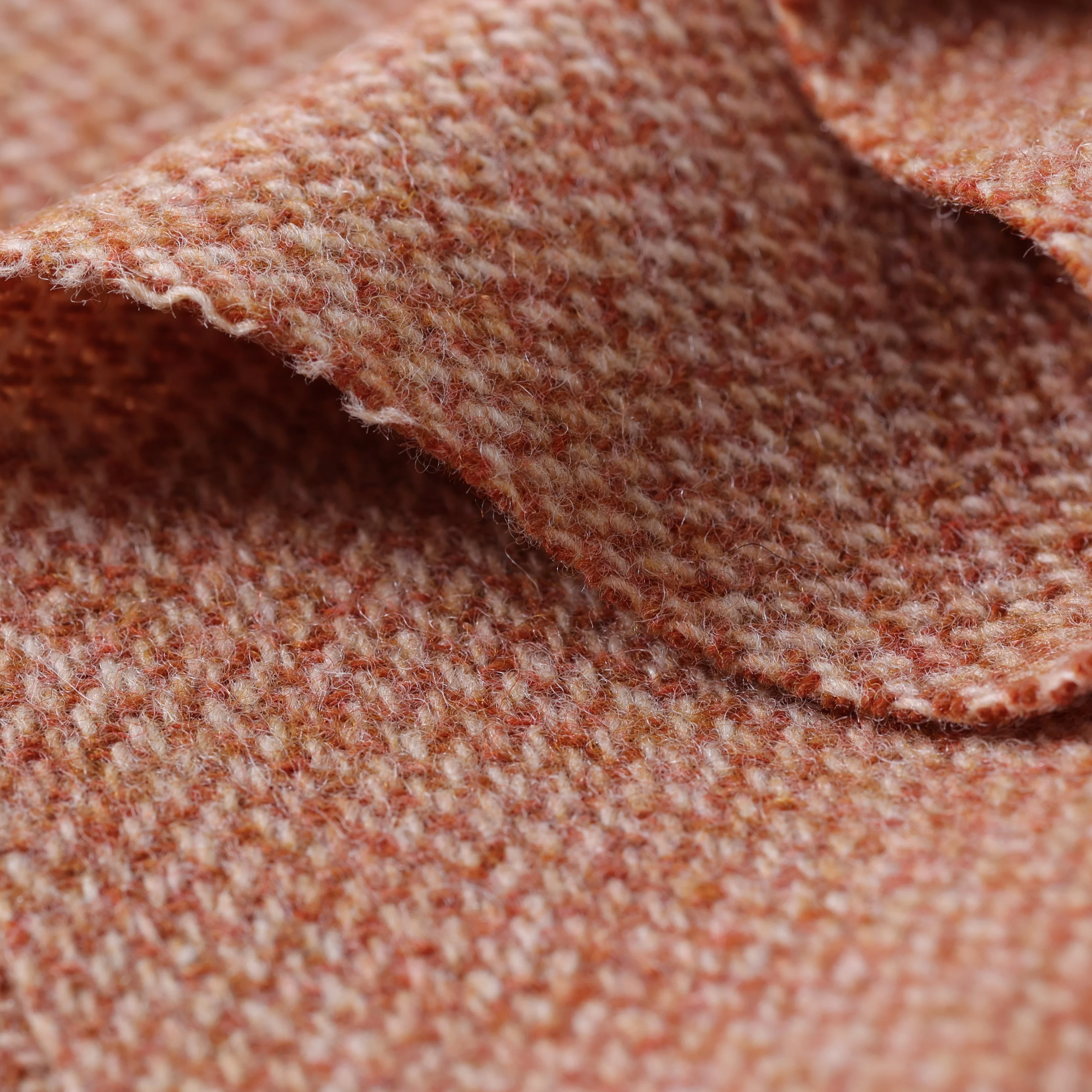 wholesale Skin-friendly soft warm 100% wool fabric Medium Weight Worsted wool fabric