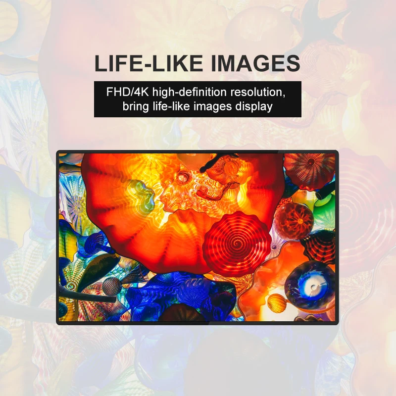 wall mounting open frame lcd screen digital ad player monitor