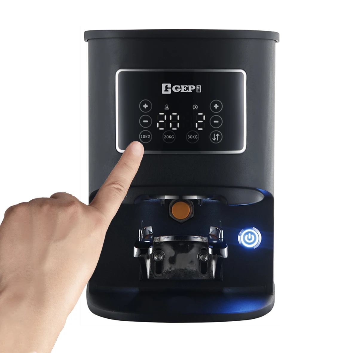 24V Professional Commercial 58mm Espresso Tamper Electric Coffee Portafilter Tamper Machine