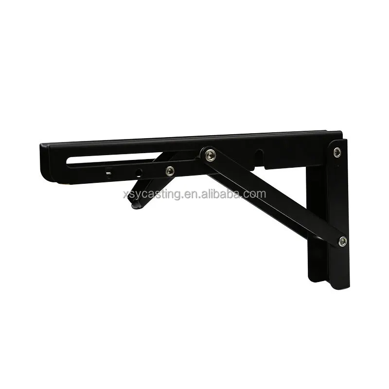 Custom High Quality Thickened Right Angle Folding Billy Bracket  Fixed Tripod For Partition Support