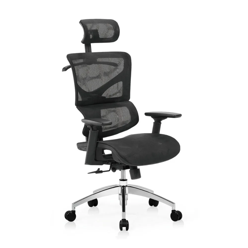 
Aligan high end black ergonomic adjustable back swivel full mesh executive office chair 