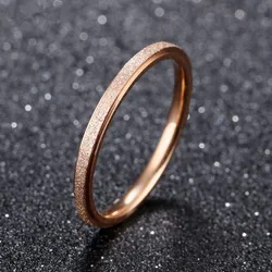 Minimalist girl design gold jewelry rose gold small gold ring