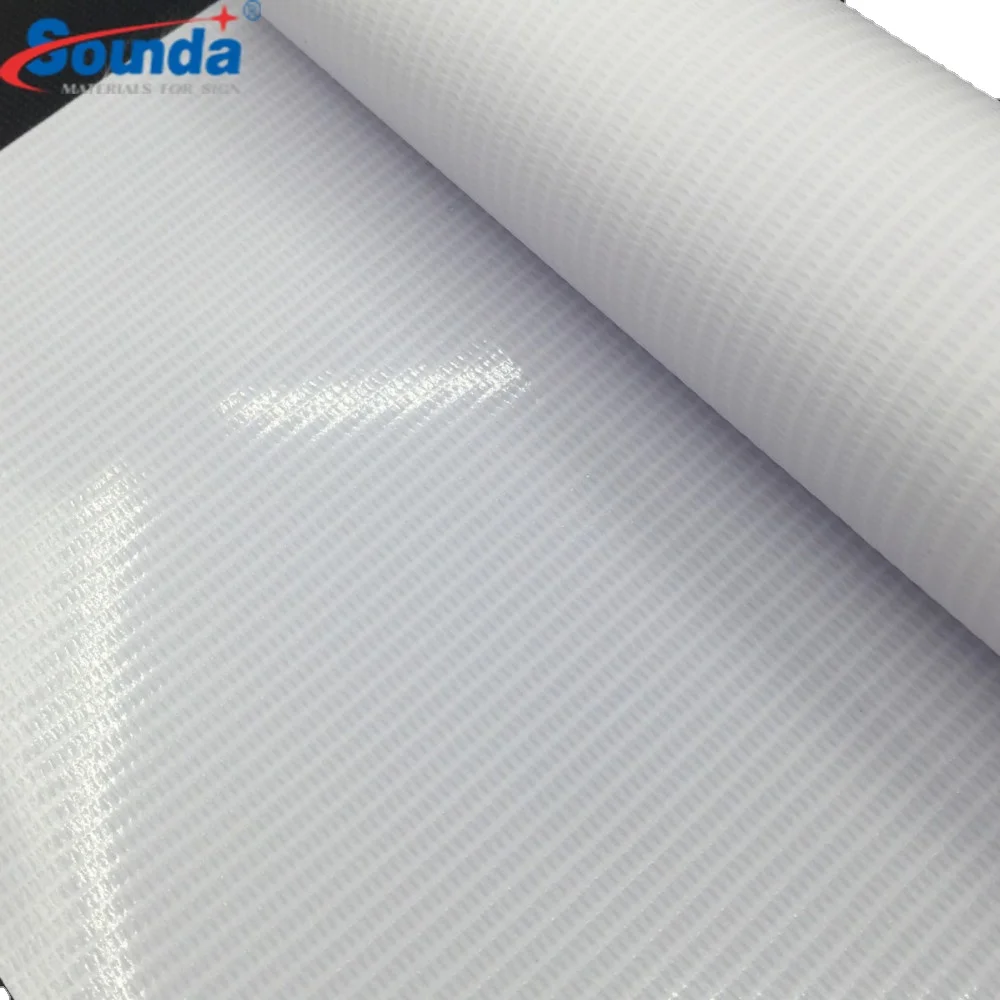 Manufacturer Digital Printing Poster Materials PVC Vinyl Flex Banner Roll 440 Gsm