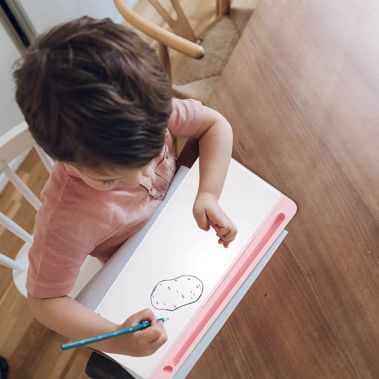 2022 new arrival office glass dry erase desktop computer storage whiteboard pad