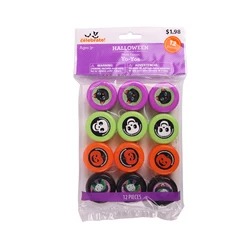 YoYo Ball Party Pack of 12 for Halloween Party Favors Gifts Halloween Plastic Entertaining Responsive Yo Yo Ball for Kids Begi