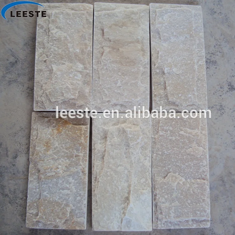 China Natural Irregular Wall Cladding Yellow Slate marble natural stone