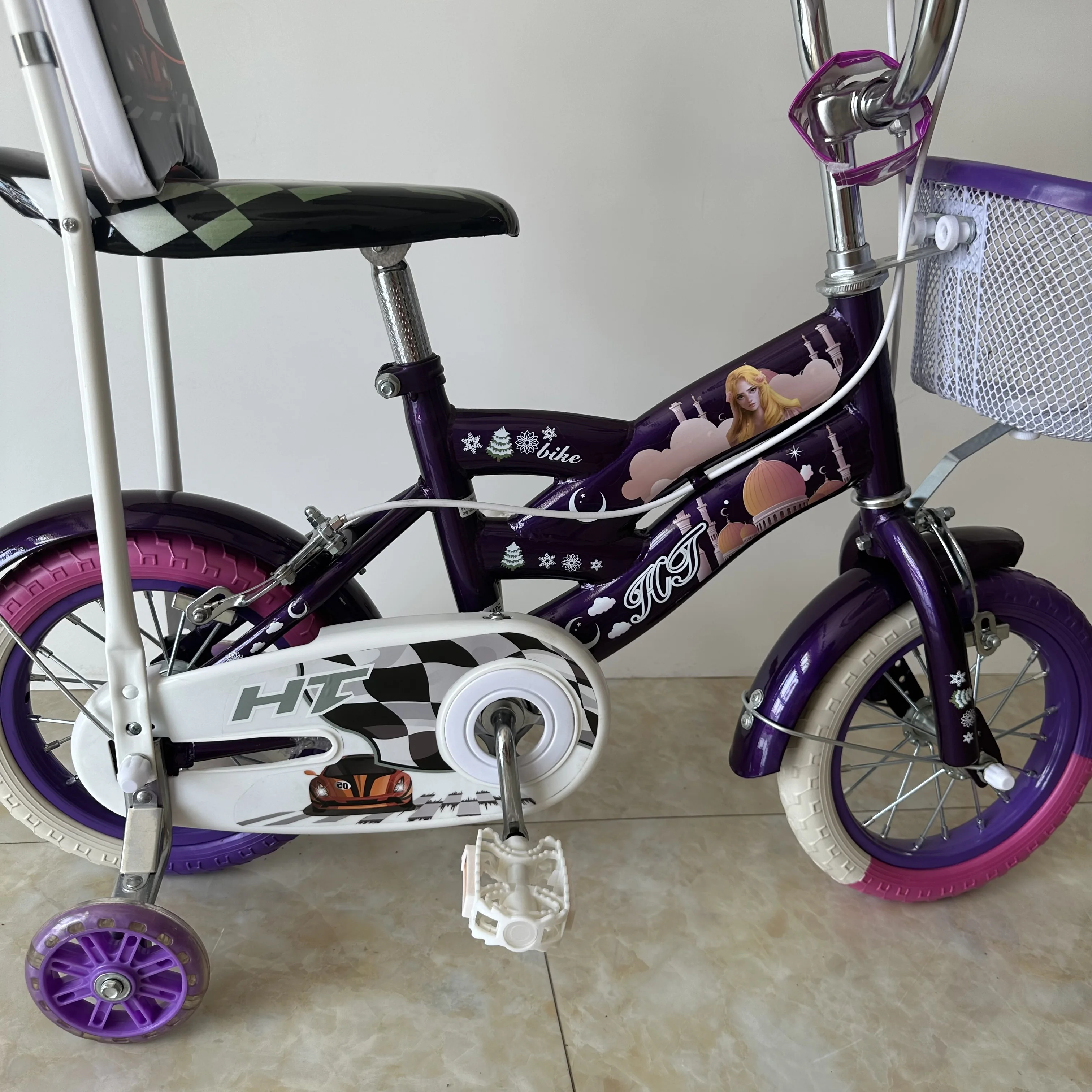 Chinese New kid bicycle with Training wheel 12-14-16-18inch bicycle for kid