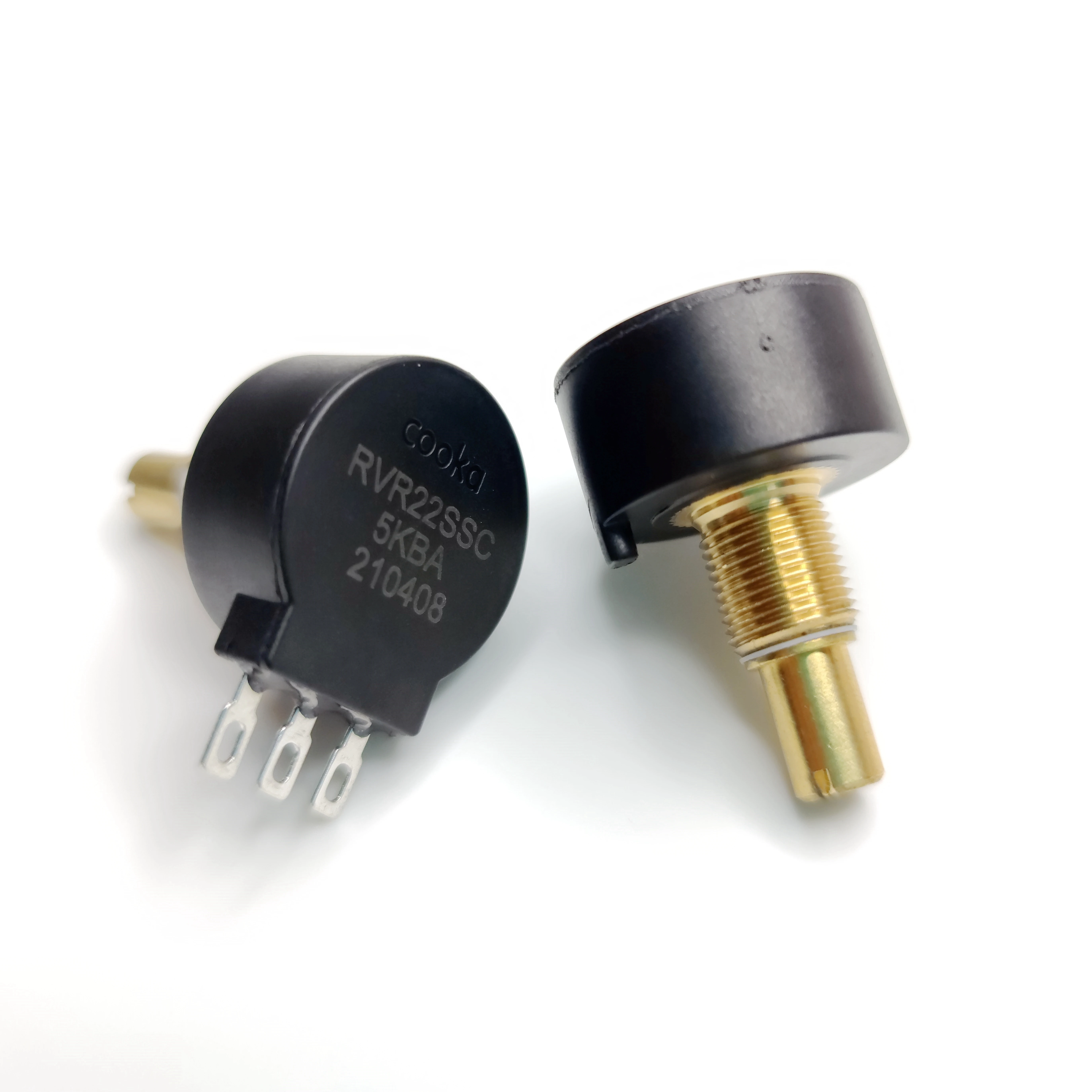 cooka 22mm potentiometer 10k 5K 2K 1K audio potentiometer electric actuator potentiometer