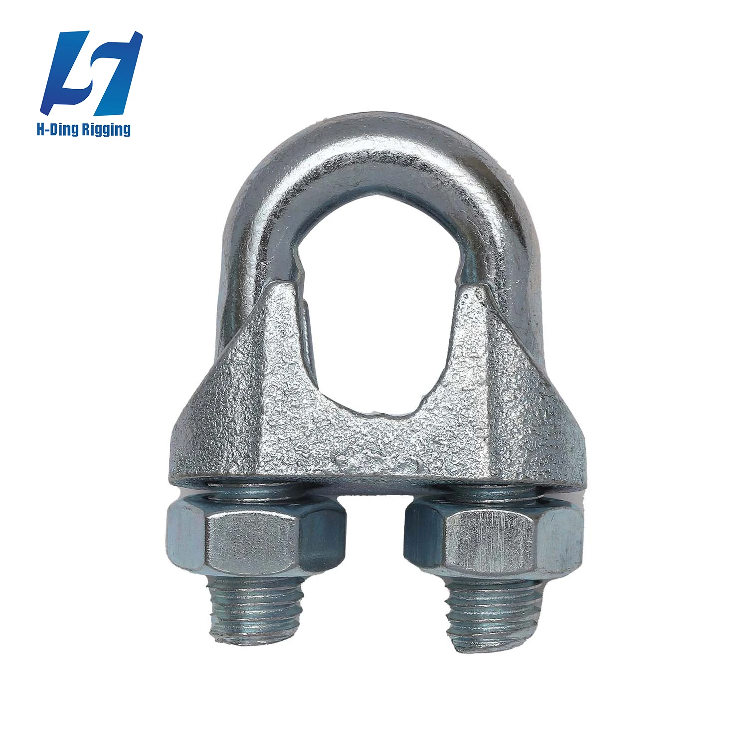 Wholesale high quality rigging hardware items wire rope clip GALV. carbon malleable DIN US wire rope clips G450 DIN741 DIN1142