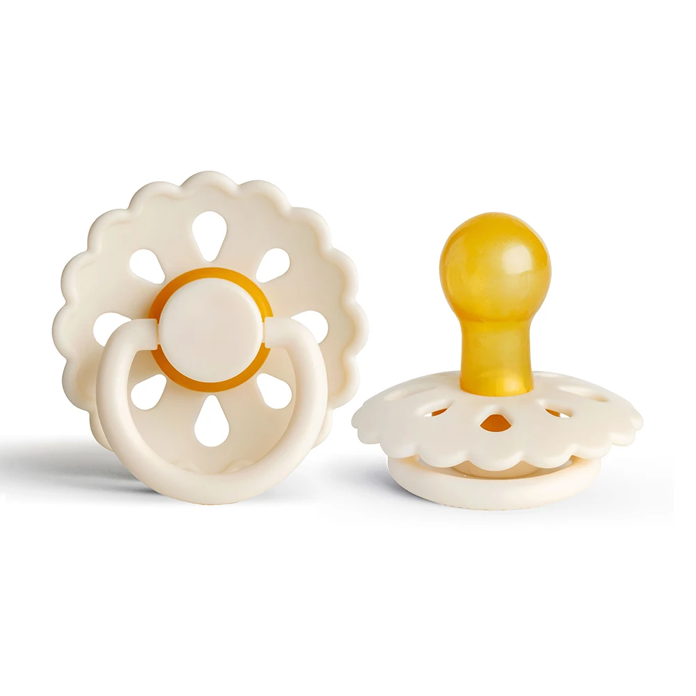Factory Wholesale Pacifier Baby Toy Comfort Teether Chewing Orthodontic Nipple Bpa free Natural Latex Baby Pacifier for Babies