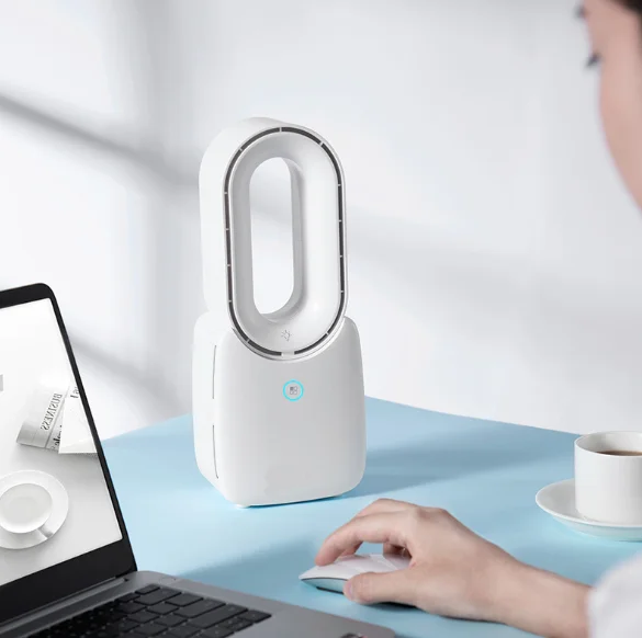 Energy-saving Electric Silent Tower Table Vertical Floor Fan Wholesale Drop Shipping Bladeless Fan