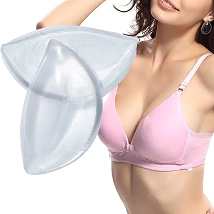 Curve Shape Breast Boob Enhancer Silicone Underwear Insert Bra Pad Silicone Bra Insert