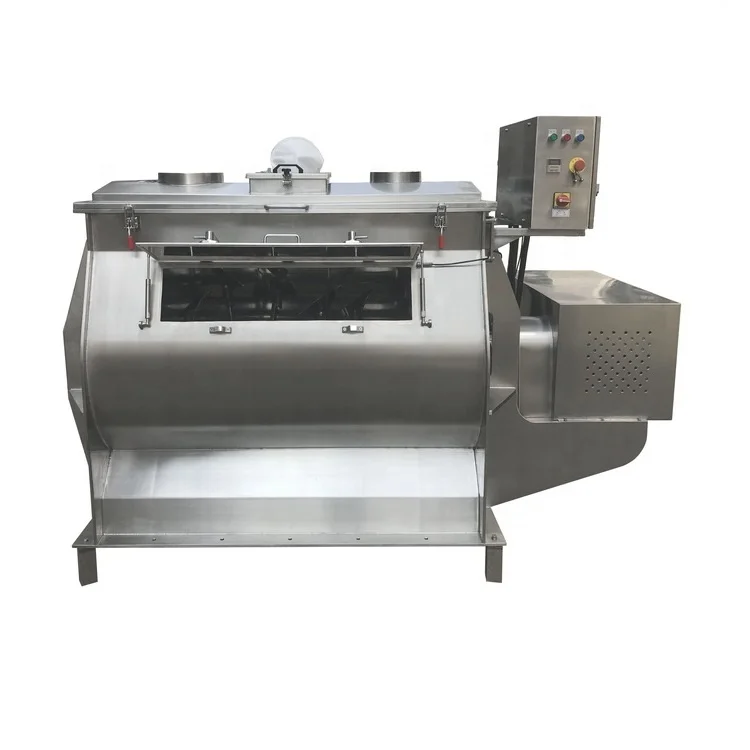 Industrial Continuous Single Shaft Multi Paddle Fertilizer Mixer