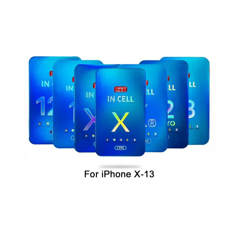 Factory Wholesale Price Incell ZY Mobile Phone LCDs for iPhone 13 X XS XR 11 12 13 Pro Max 14 Plus ZY LCDs Screen
