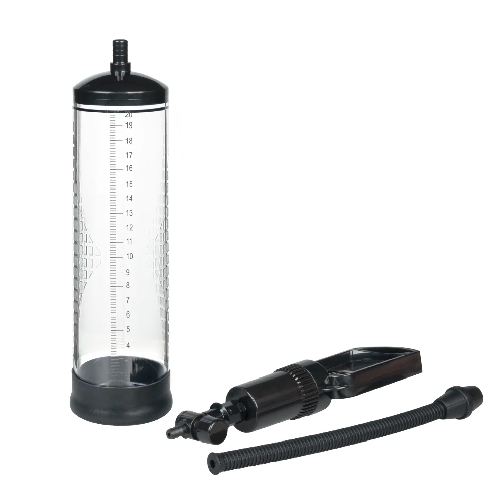 Manual Male Health Care Products Vacuum Penis Enhancer Enlarger Pump With 3 Gasket