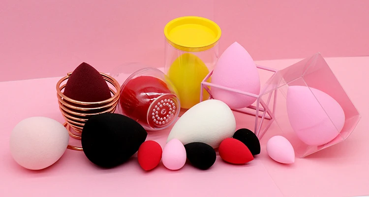
2020 Pink Beauty Makeup Set Blender Beauty Foundation Blending Sponge private logo printing 