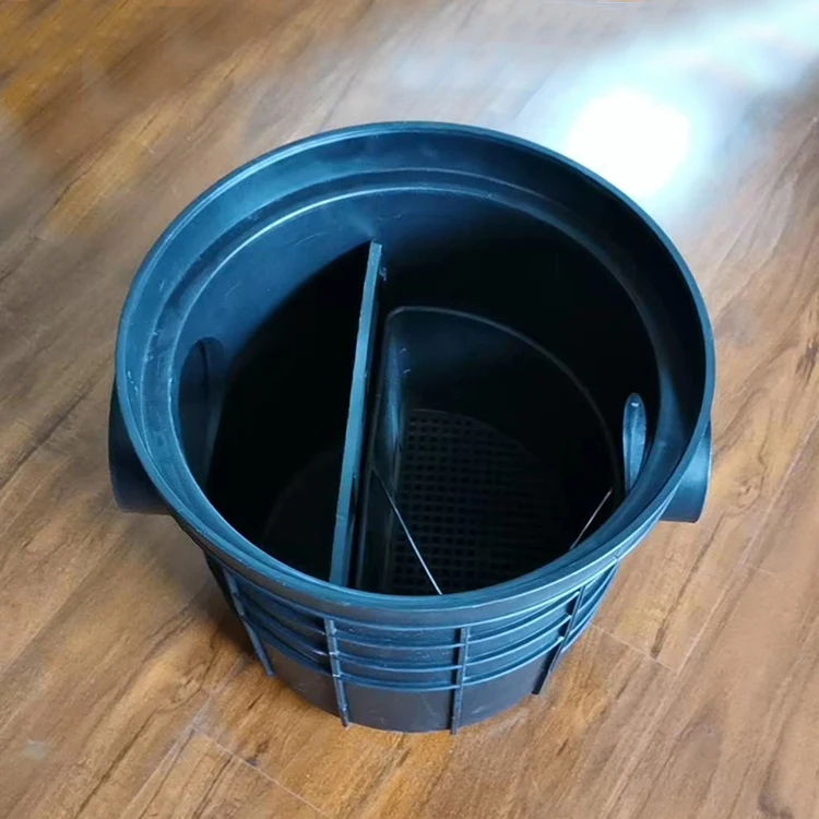 Factory Wholesale Plastic Equipment Oil Water Separator Grease Trap For Restaurant