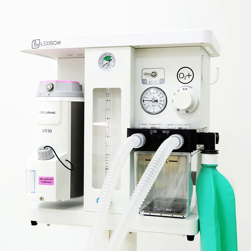 PRAT-E30V High quality Cheap Price Professional Veterinary use Portable Anesthesia Machine with Isoflurane Vaporizer