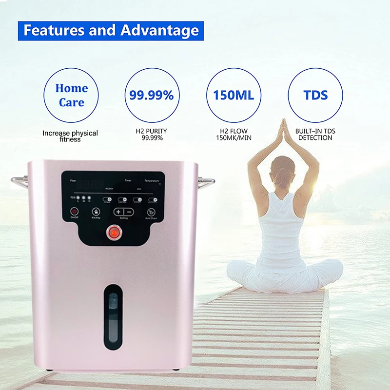 Suyzeko 99.99% SPE hydrogen concentration low noise hydrogen generator for home use