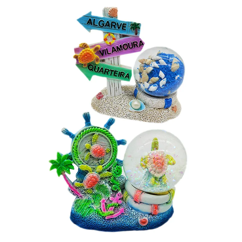 Custom United States United Kingdom Mexico Fiji Palau Seychelles Germany Spain Russia landmarks tourist attractions snow globe