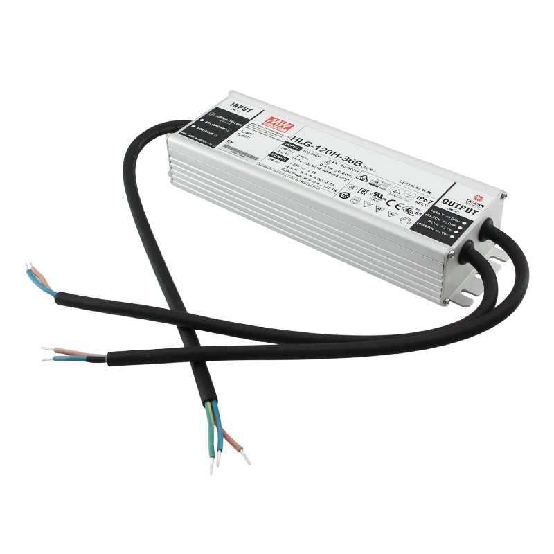 MEAN WELL H-L-G-120H-36B 40W 60W 100W 120W 12V 24V 36V 48V 54V Led Strip Light Driver