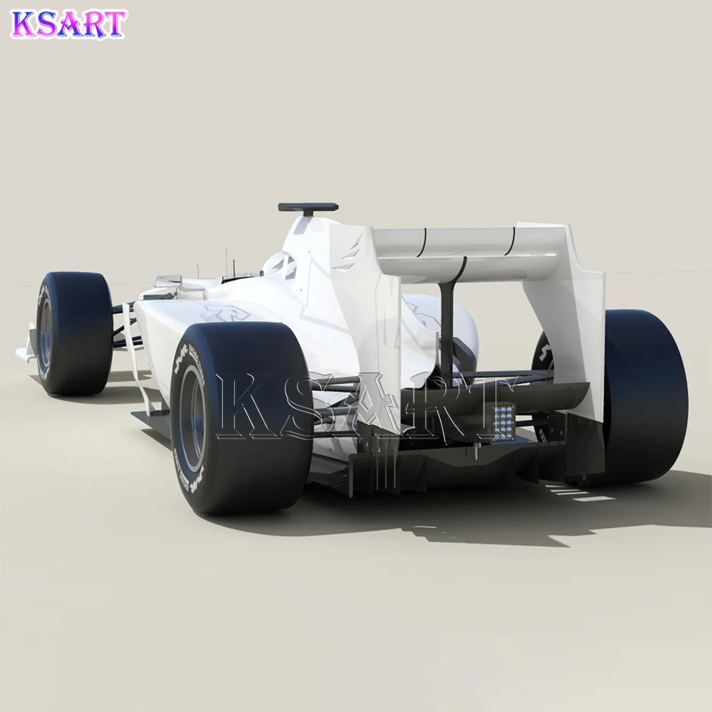 Custom Fiberglass Racing Sculpture General Purpose F1 2013 Car 3D Model Sculpture Resin Crafts Decoration