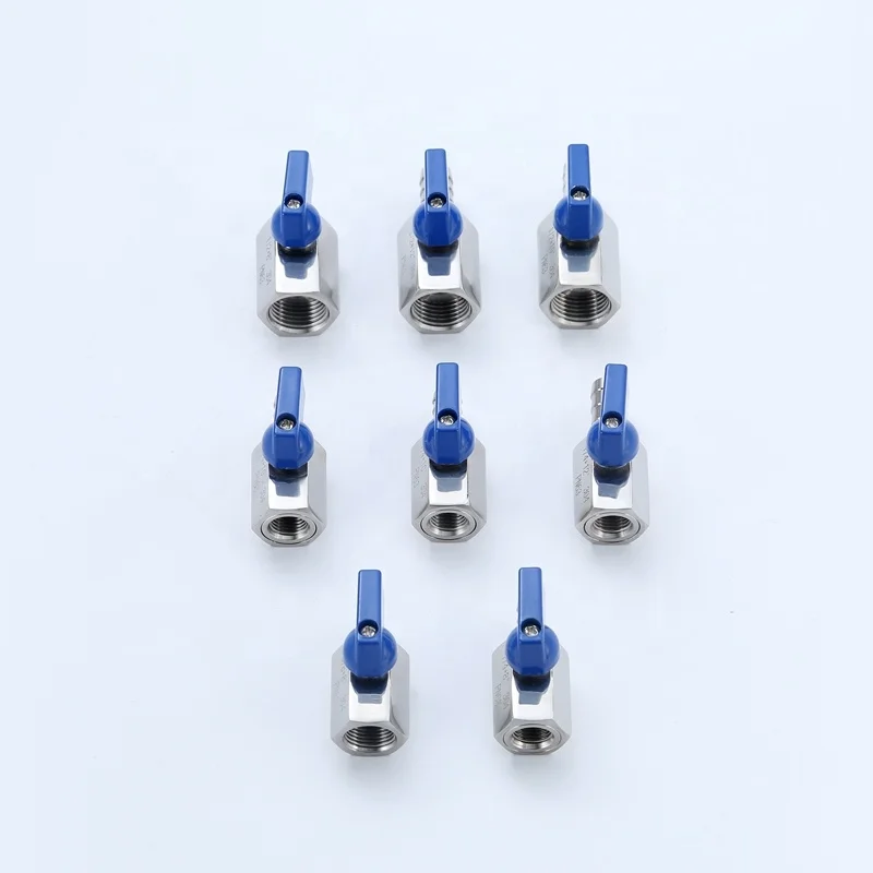 With High Precision Internal Thread Stainless Steel Ball Valve For Industrial Equipment