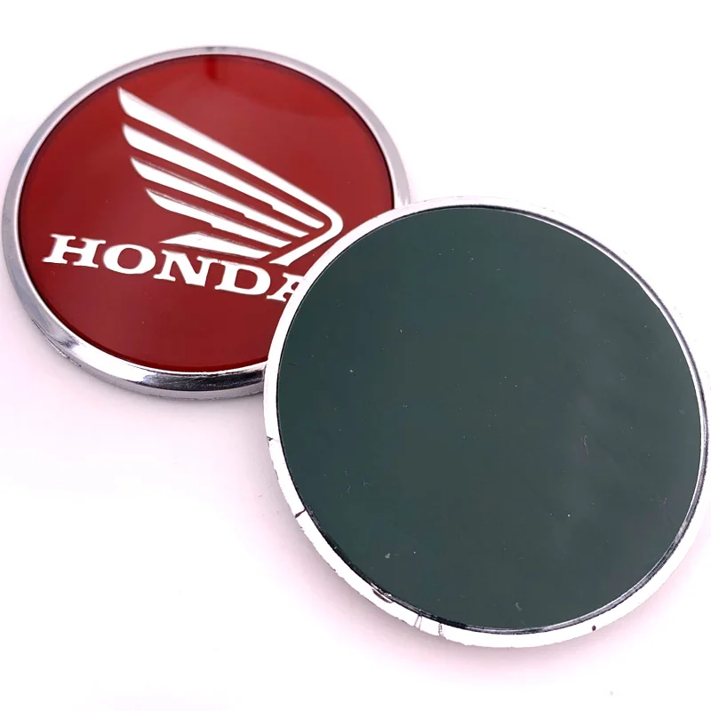 Acrylic round wings logo design for honda motorcycle emblem