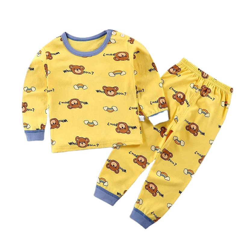 baby clothing cheap price kids pajamas set