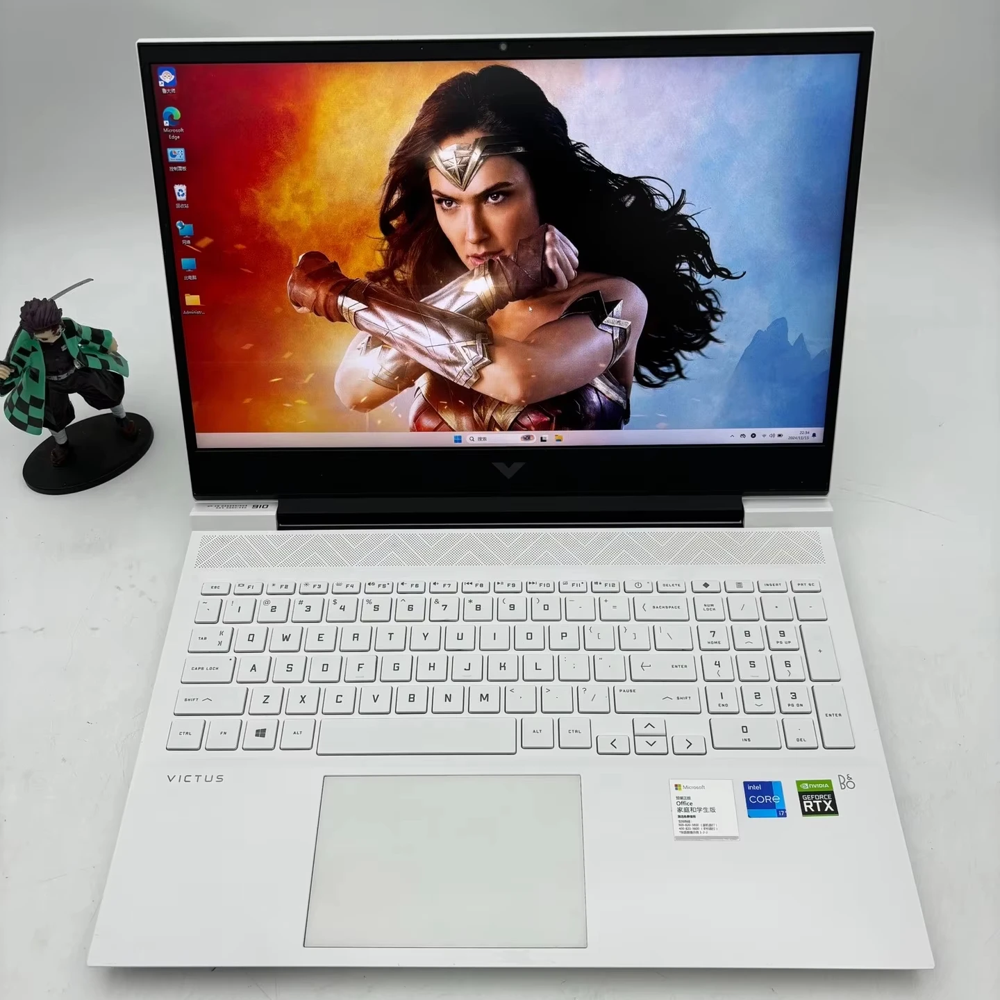 Высококачественный использованный ноутбук OMEN 7 Victus Core I7 RTX3060 GPU 16GB RAM 512GB SSD геймер