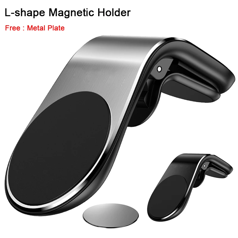 New Design  cellphone Dashboard Clip Magnet Mobile Phone Stand Mount Magnetic Air Vent Car Cell Phone Holder for Car iphone