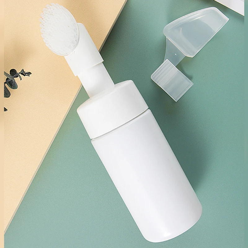 100ml 120ml 150ml  cosmetic bottle with foam pump empty cosmetic facial cleanser foam bottle wholesale cosmetic packaging