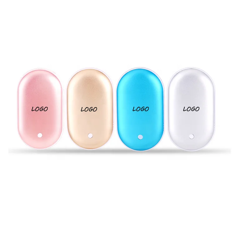 Pocket Heater Power Bank 10000mah Electronic Rechargeable Portable Usb Fasion Design Fuel Battery Operated Warmers Hand Warmer