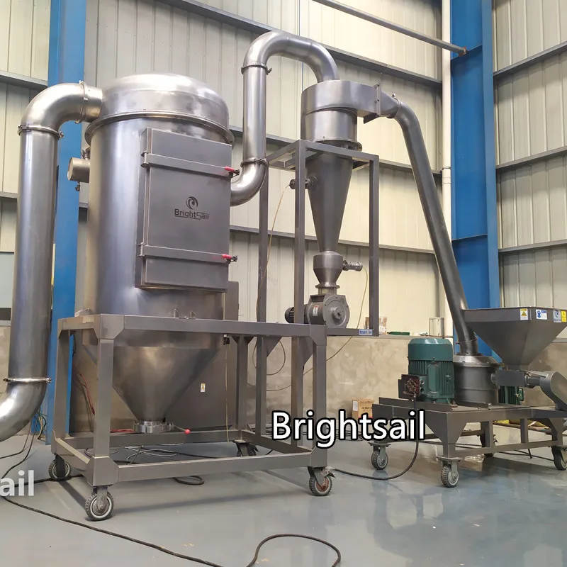 Brightsail rice cacao garlic cinnamon seeds herb powder grinder machine chilly flour mill