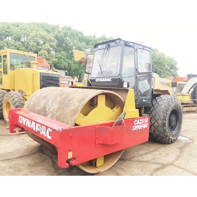 Дорожный каток dynapac CA251D /CA301D /CA302D /CA25D /CA30D, 10 тонн, из Швеции