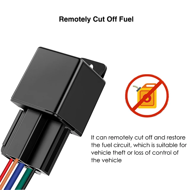 New Design Hidden Vehicle GPS Locator ACC Detection Engin Shut Off Mini GPS Tracking Device Relay Car Tracker 4G