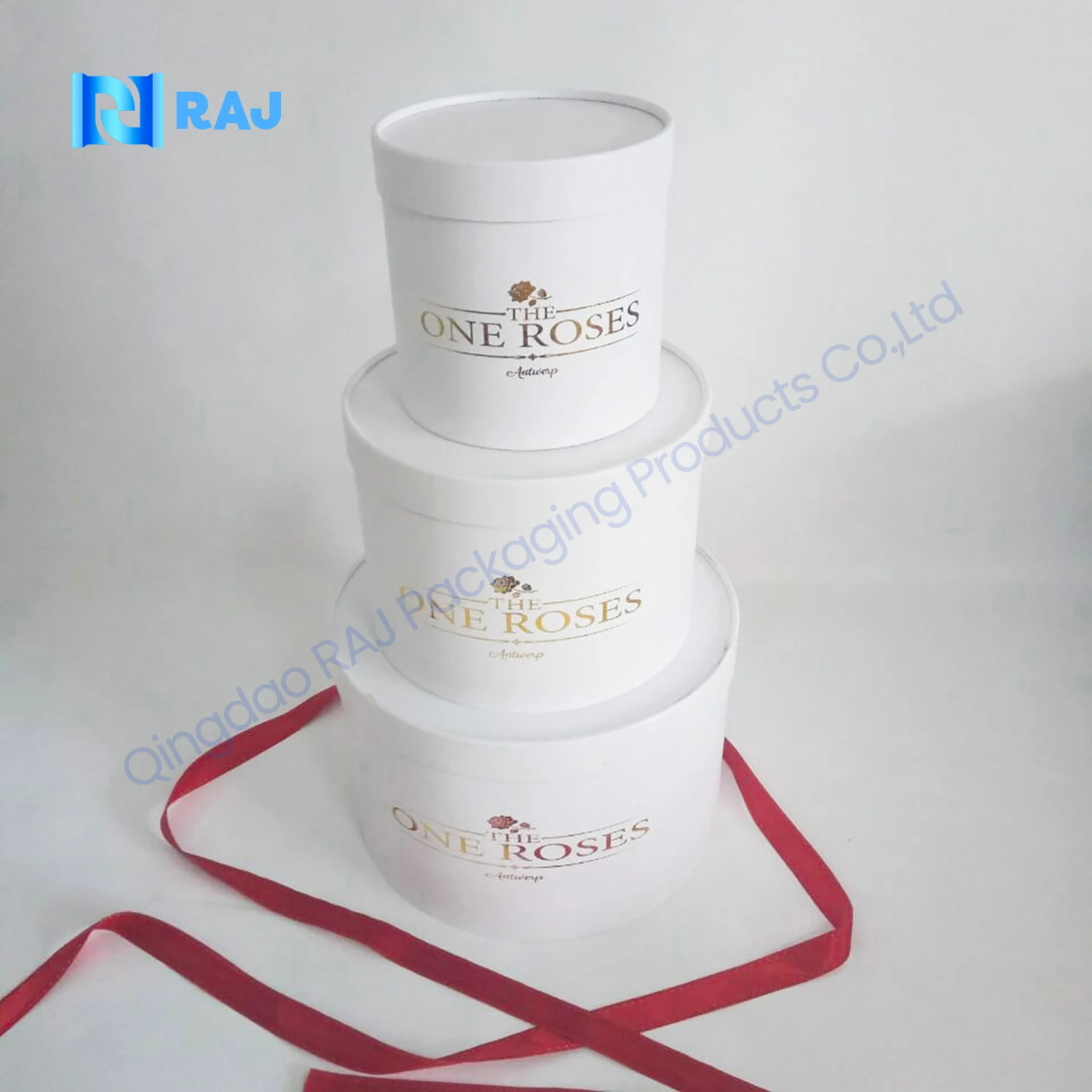 Exquisite Custom Cylinder Cube Cute Packaging Box Paper Tube Printed Cardboard Round Hardboard Packaging Round Box For Gift Pack