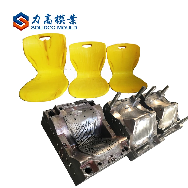 Modern plastic injection molding die plastic chair mold