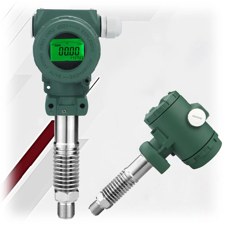 High Quality 0.5%FS Pressure Sensor Display Type Lcd Digital High Temperature 4-20mA Water Pressure Transmitter