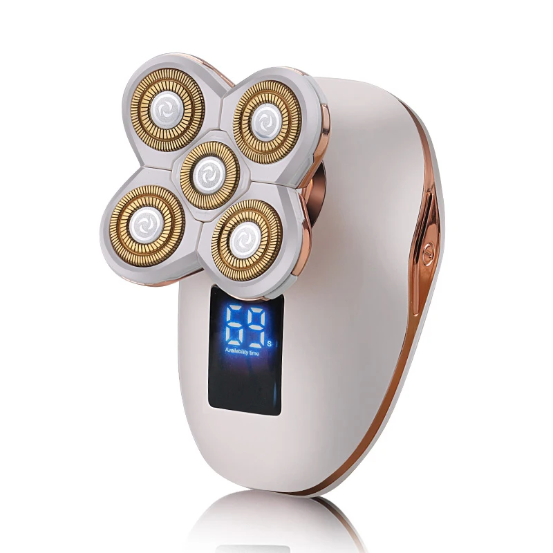 Мужская электрическая бритва с 5 лезвиями, зарядка через USB