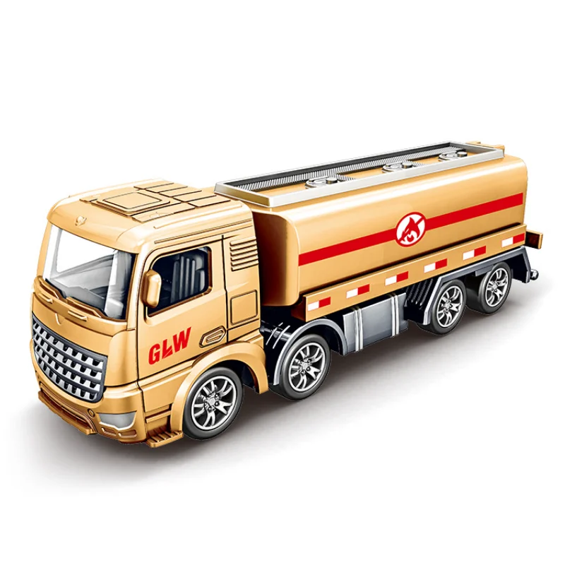 Factory Alloy Diecast Model Toy Clay Truck,Oil Tanker,Truck Model.
