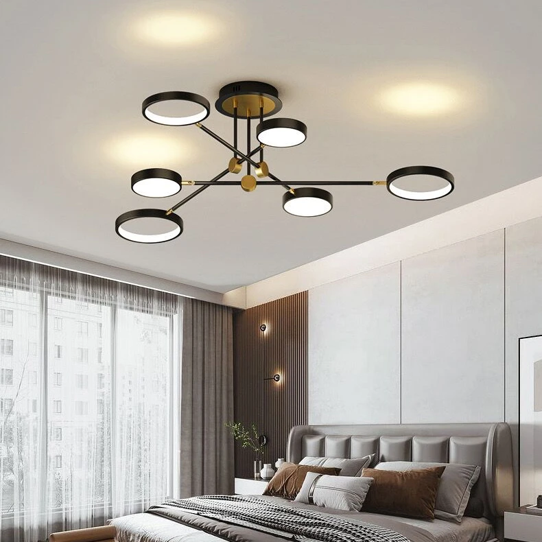 Art Deco Chandeliers Pendant Lights Postmodern Led Ceiling Light for Living room Hotel Lobby Officel Gold 2023 Hot Seller