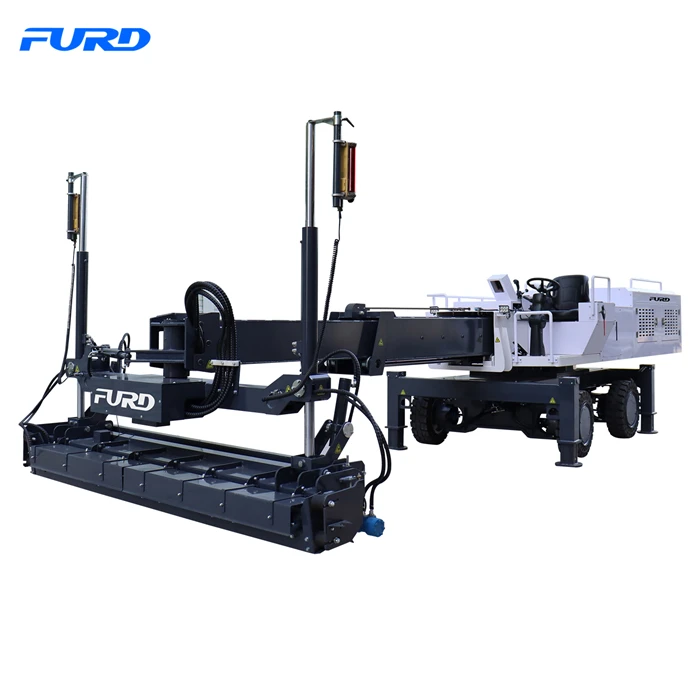 Boomed Concrete Laser Guided Screed Concrete Laser Leveling Screed Mortar Floor Leveling Machine