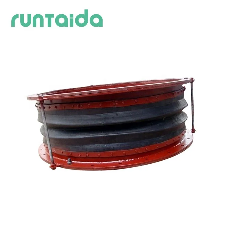 Customize high temperature hot air dust square exhaust non-metal rectangular compensator fabric expansion joint