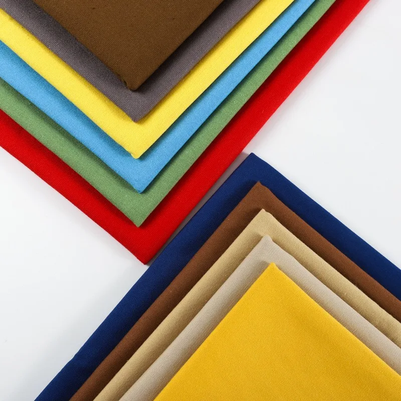 Stock 230gsm 100% cotton waterproof canvas woven fabric for windbreaker