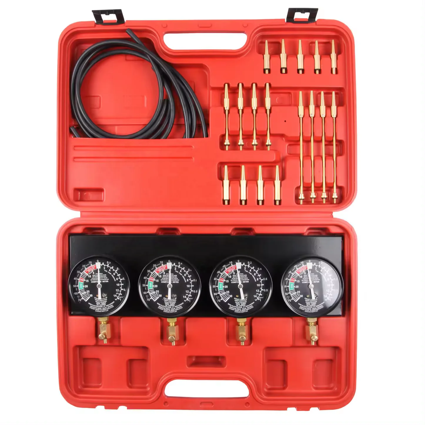 OEM 4 Pcs Factory Outlet Balancer Gauge Kits Motorcycle Fuel Vacuum Carburetor Carb Synchronizer Tool Pressure Gauges
