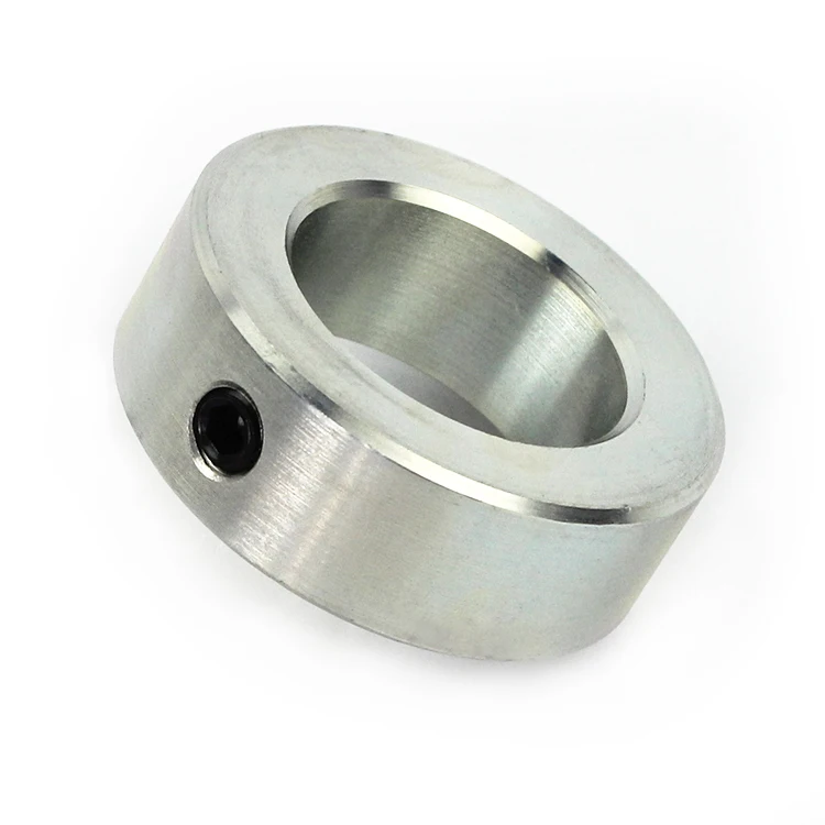 Anodizing aluminium shaft collar Double Split clamping shaft collars set screw shaft collar zinc coating