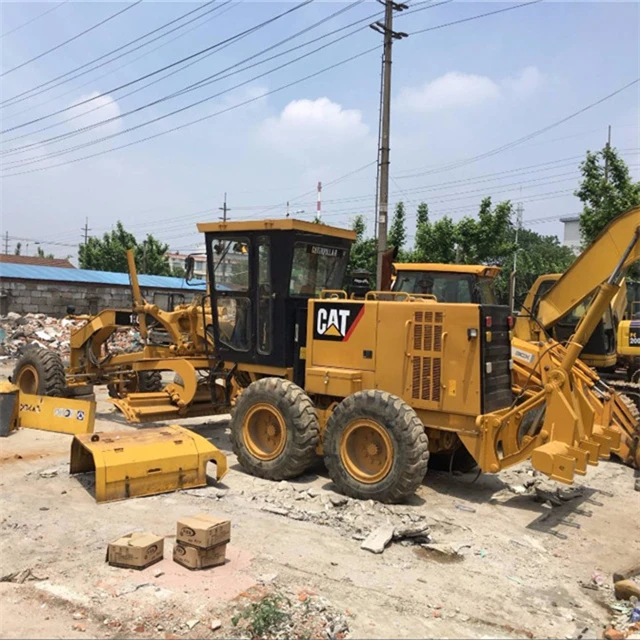 Used Japan Cat 14H Motor Graders Second Hand Caterpillar Grader 14 for Sale