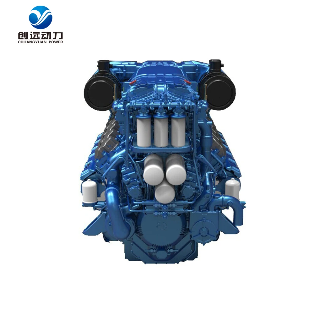 Made in China Weichai WP6C220-23 water cooler 6 cylinders 4 stroke inboard marine diesel engine