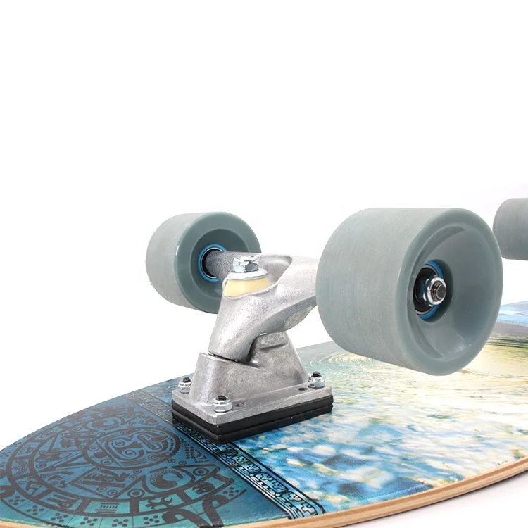 Slide Old school fish 8 7 lay maple land blank surf skate complete land board surfskate deck for kid